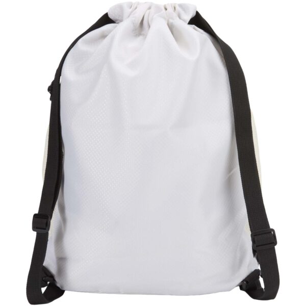 Bolsa deportiva de 18 L con cordón y compartimento inferior de material reciclado con certificado GRS "Nomad" - Imagen 5