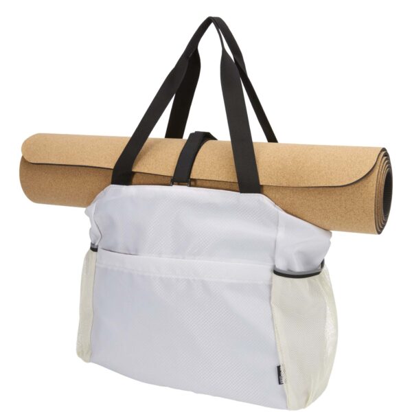 Bolsa Tote de 18 L para yoga de material reciclado con certificado GRS "Nomad" - Imagen 6
