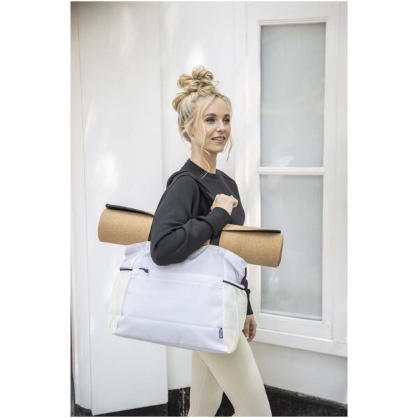 Bolsa Tote de 18 L para yoga de material reciclado con certificado GRS "Nomad" - Imagen 9
