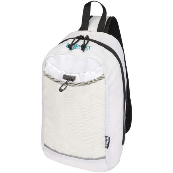 Bolsa cruzada de hidratación de 6 L de material reciclado con certificado GRS "Nomad" - Imagen 3
