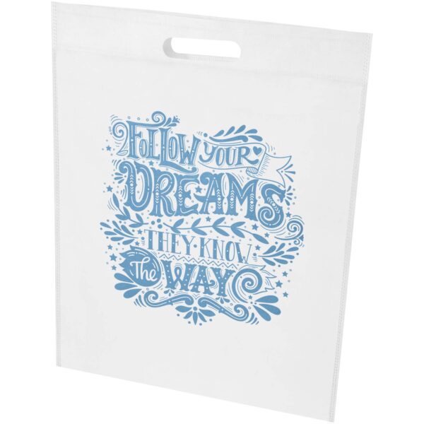 Bolsa Tote de 5 L de material no tejido reciclado con certificado GRS "EcoSeal" - Imagen 3
