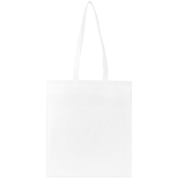 Bolsa Tote de 6 l para convenciones de material no tejido reciclado con certificado GRS "EcoSeal" - Imagen 4
