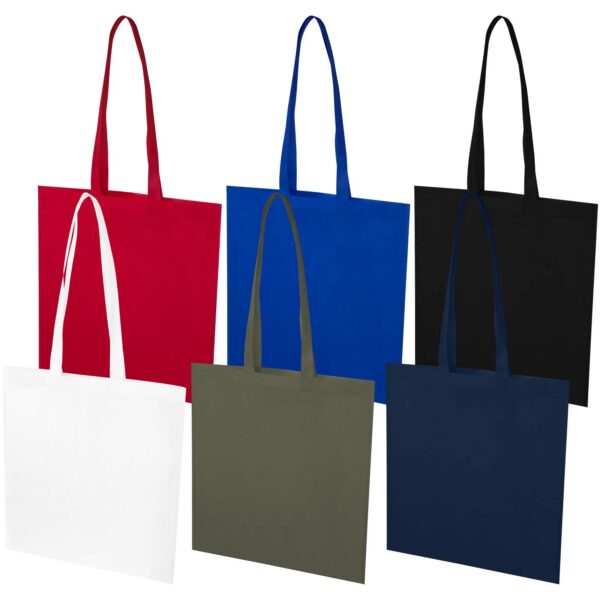 Bolsa Tote de 6 l para convenciones de material no tejido reciclado con certificado GRS "EcoSeal" - Imagen 7