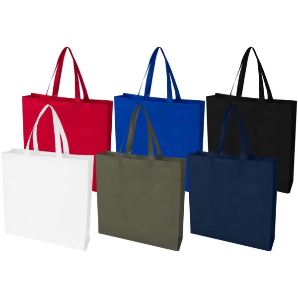 Bolsa Tote de 12 L con refuerzo de material no tejido reciclado con certificado GRS "EcoSeal" - Imagen 7