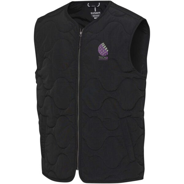 Chaleco acolchado unisex de material reciclado con certificado GRS "Quartz" - Imagen 3