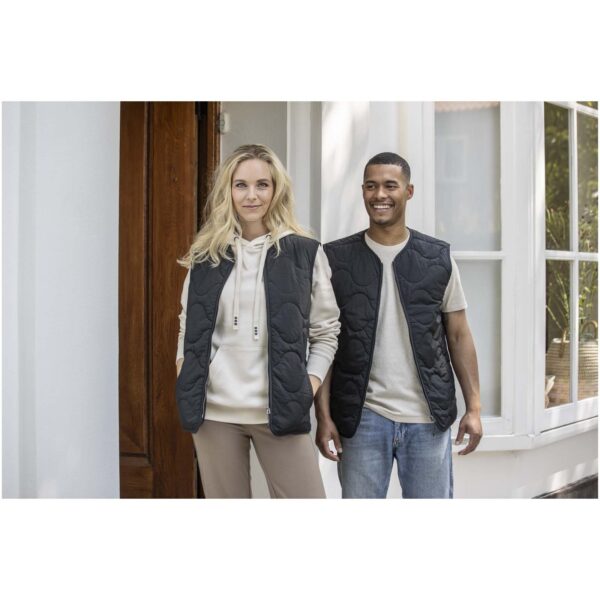 Chaleco acolchado unisex de material reciclado con certificado GRS "Quartz" - Imagen 6