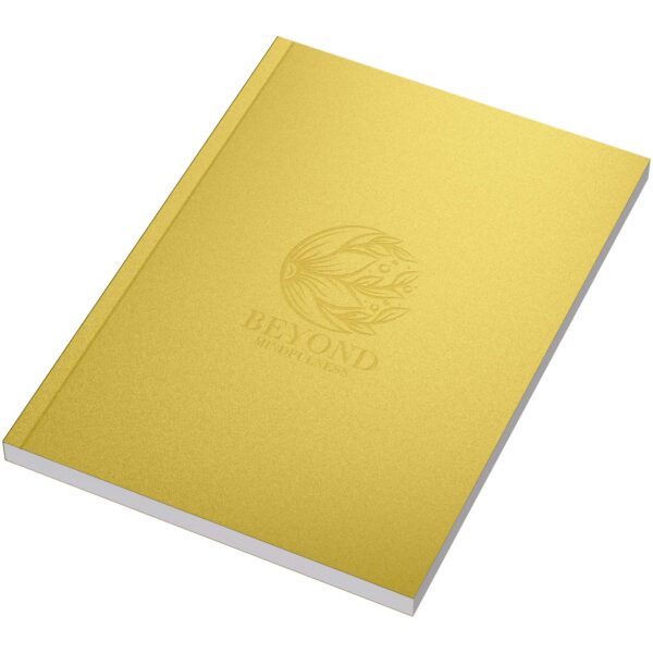 Libreta A5 de tapa blanda metalizada - 100 hojas "Novella Austen" - Imagen 3