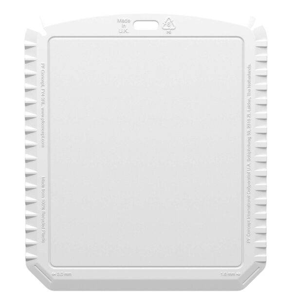 Rascador de hielo rectangular de plástico reciclado "Thrym" - Imagen 5