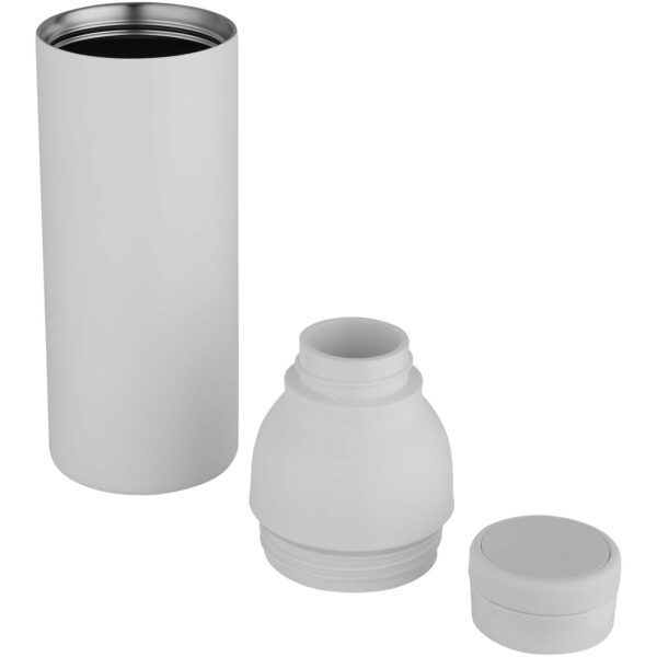 Botella de 650 ml con doble pared aislante de acero inoxidable reciclado RCS "Illuminate" - Imagen 6
