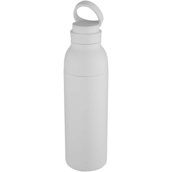 Botella de 650 ml con doble pared aislante de acero inoxidable reciclado RCS "Illuminate" - Imagen 7