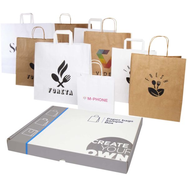 Kit de muestras de bolsas de papel kraft - Imagen 2