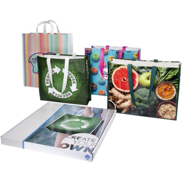 Kit de muestras de bolsas Tote lamminadas - Imagen 2