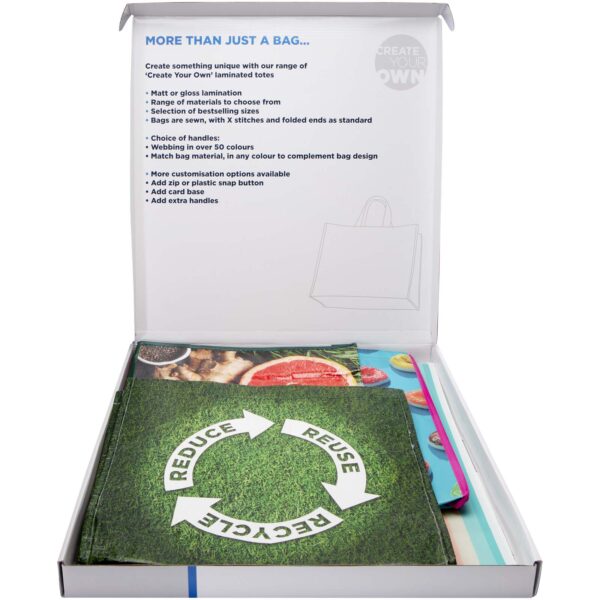 Kit de muestras de bolsas Tote lamminadas - Imagen 3