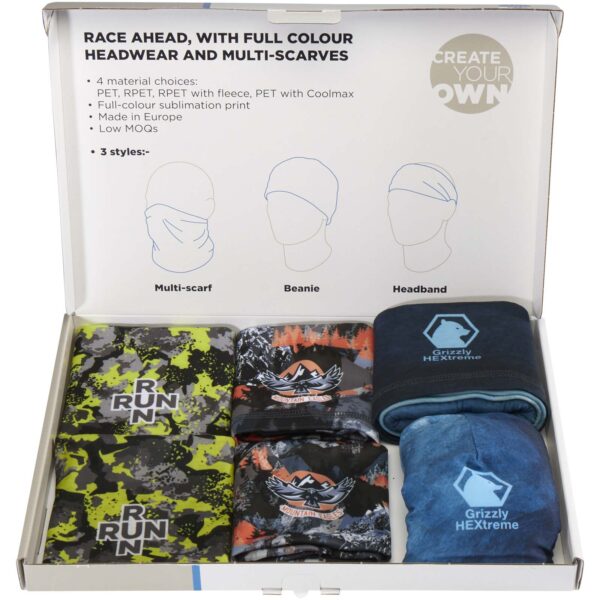 Kit de muestras de gorros en sublimación - Imagen 4