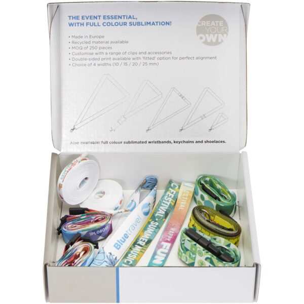 Kit de muestras de lanyards en sublimación - Imagen 4