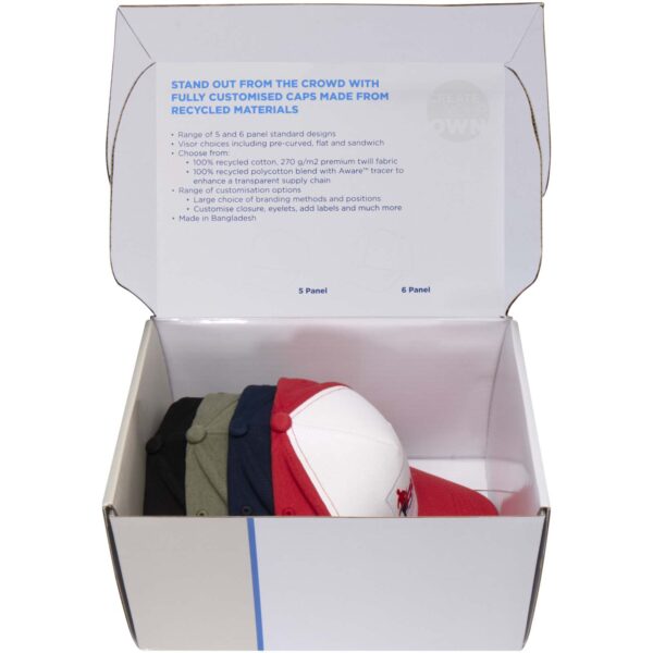 Kit de muestras de gorras recicladas - Imagen 4