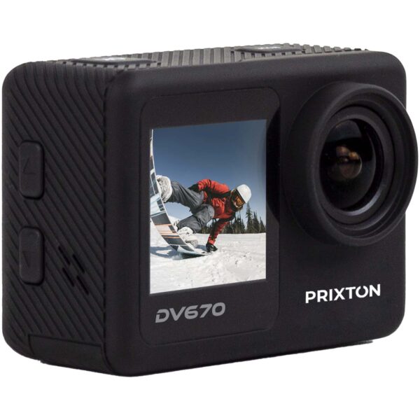 Cámara de acción con doble pantalla 4K "Prixton DV670" - Imagen 4