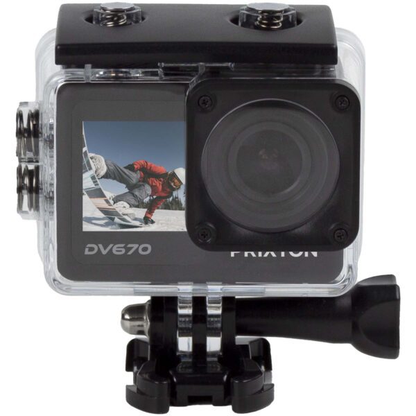 Cámara de acción con doble pantalla 4K "Prixton DV670" - Imagen 3