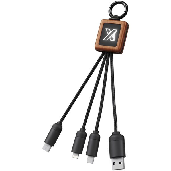 SCX.design Cable de madera de 20 W FSC fácil de usar C-19 - Imagen 2