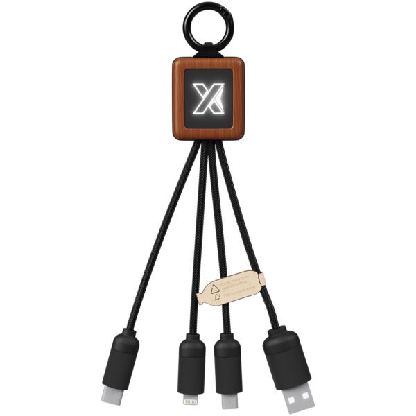 SCX.design Cable de madera de 20 W FSC fácil de usar C-19 - Imagen 5
