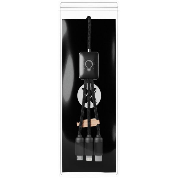 Cable de carga extensible 5 en 1 "SCX.design C28" - Imagen 4