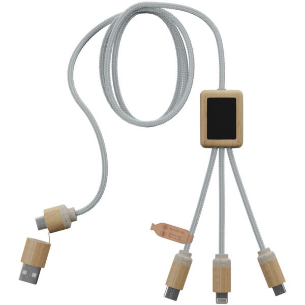 Cable de carga 5 en 1 "SCX.design C49" - Imagen 5