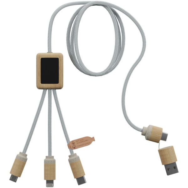 Cable de carga 5 en 1 "SCX.design C49" - Imagen 4