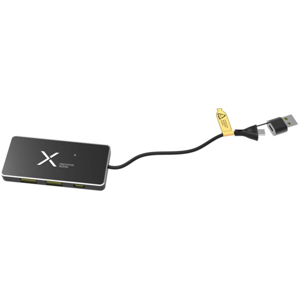 Hub USB 8 en 1 con doble entrada y 6 puertos "SCX.design H20" - Imagen 5