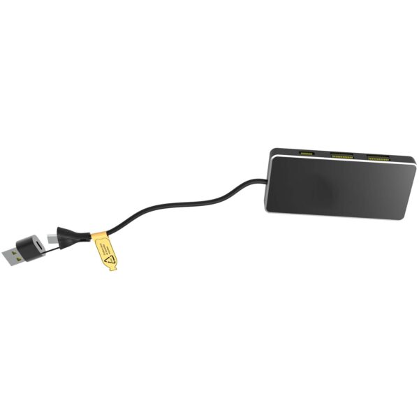 Hub USB 8 en 1 con doble entrada y 6 puertos "SCX.design H20" - Imagen 7