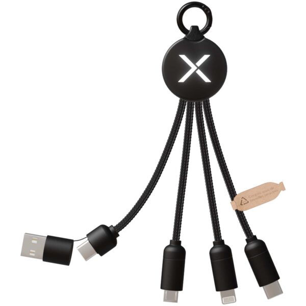 Cable de carga de 20 W 5 en 1 "SCX.design C14" - Imagen 2