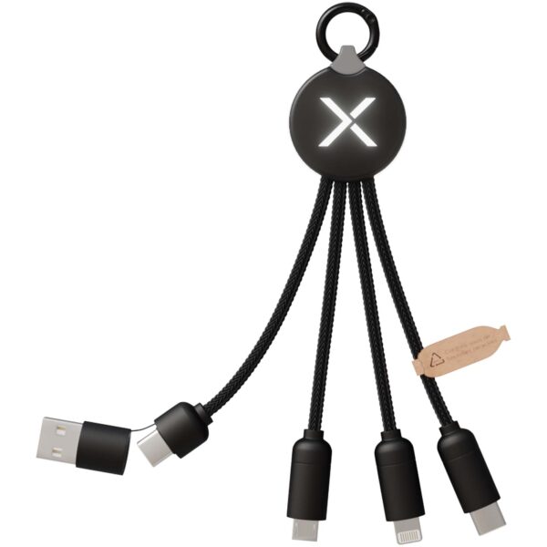 Cable de carga de 20 W 5 en 1 "SCX.design C14" - Imagen 4