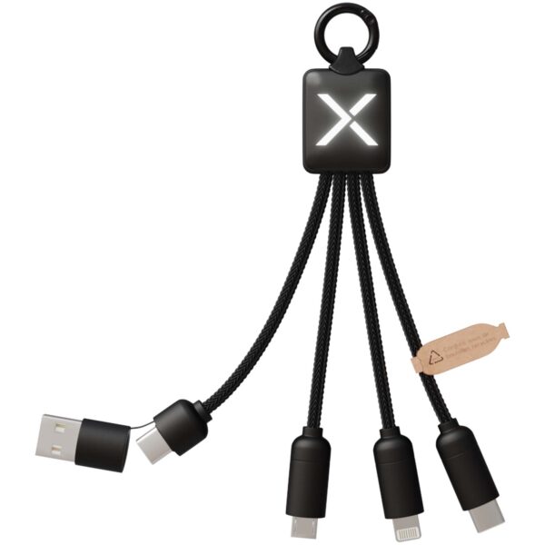 Cable de carga de 20 W 5 en 1 "SCX.design C13" - Imagen 2