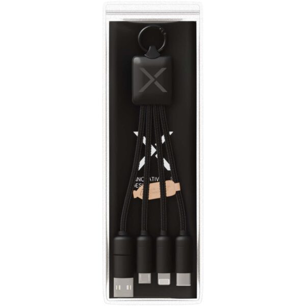 Cable de carga de 20 W 5 en 1 "SCX.design C13" - Imagen 3