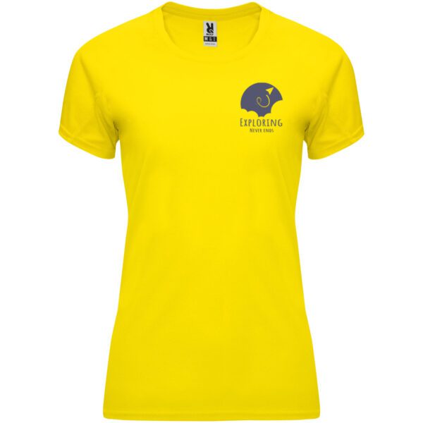 Camiseta deportiva de manga corta para mujer "Bahrain" - Imagen 3