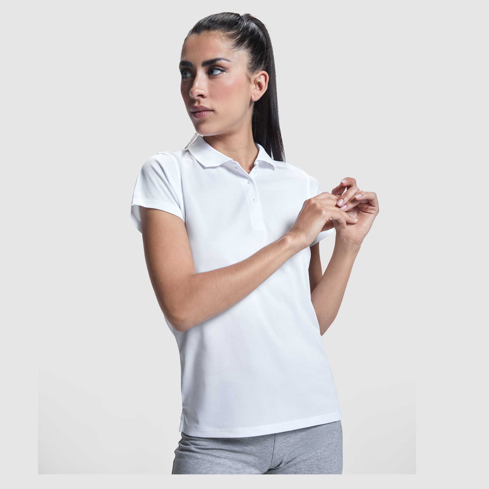 Polo deportivo de manga corta para mujer "Monzha" - Imagen 5