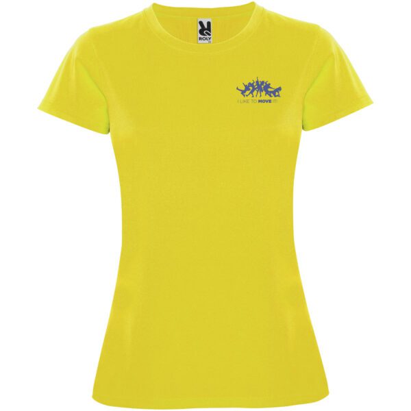 Camiseta deportiva de manga corta para mujer "Montecarlo" - Imagen 3