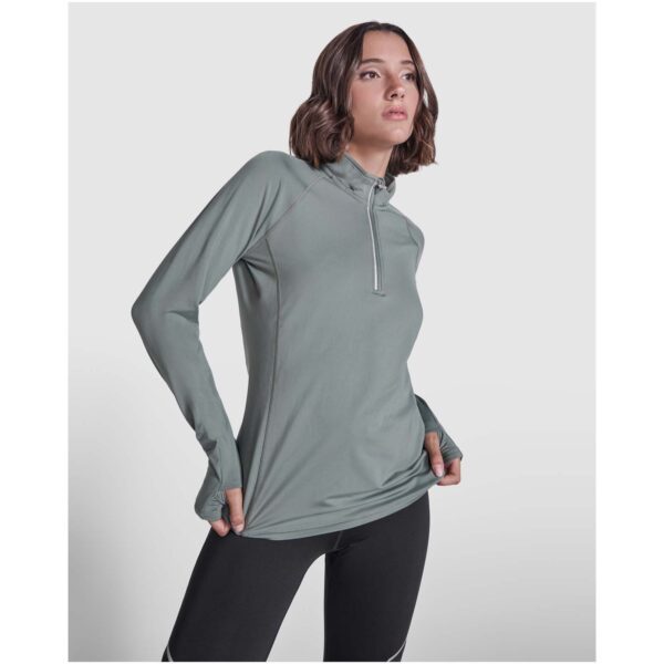 Sudadera de manga larga con media cremallera para mujer "Estambul" - Imagen 5