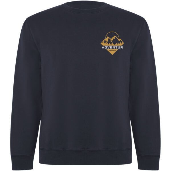 Sudadera de cuello redondo unisex algodón orgánico "Batian" - Imagen 3