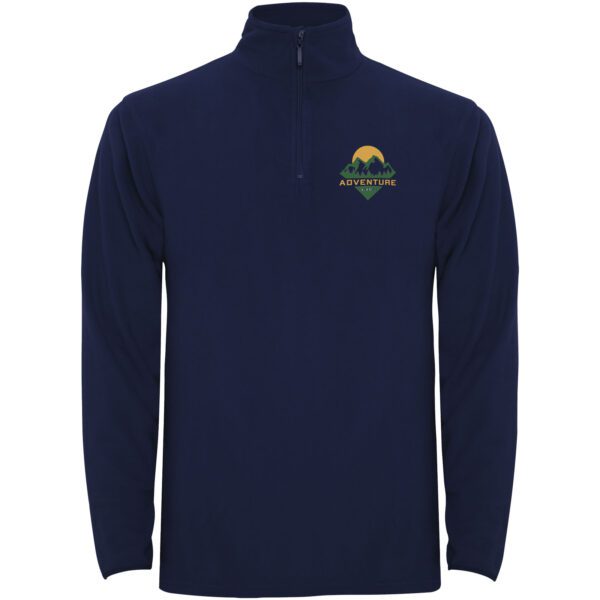 Chaqueta de forro polar con media cremallera para hombre "Himalaya" - Imagen 3
