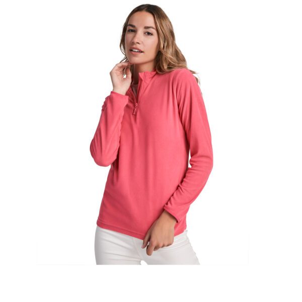 Chaqueta de forro polar con media cremallera para mujer "Himalaya" - Imagen 5