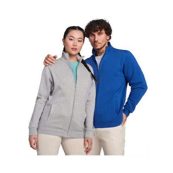 Sudadera con cremallera completa unisex "Ulan" - Imagen 6