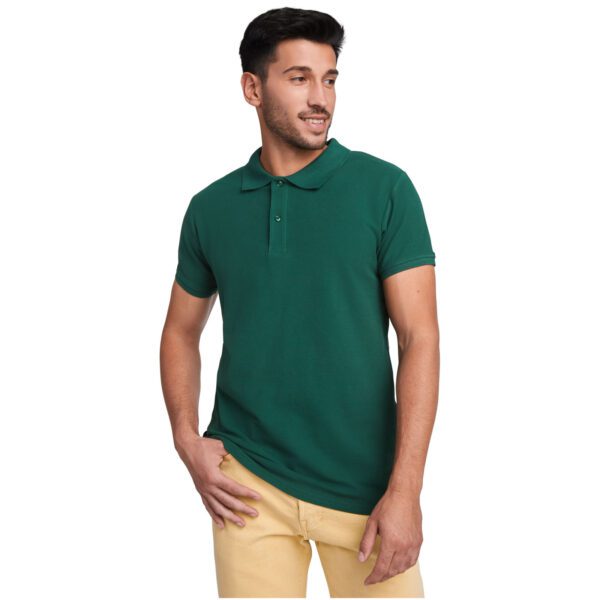 Polo de manga corta para hombre algodón orgánico "Prince" - Imagen 6