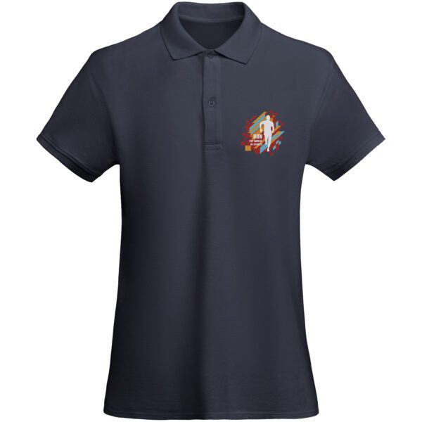 Polo de manga corta para mujer algodón orgánico "Prince" - Imagen 3
