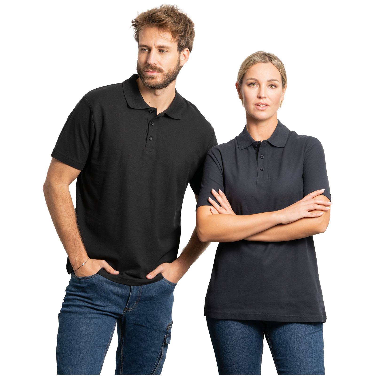 Polo unisex de manga corta "Austral" - Imagen 5