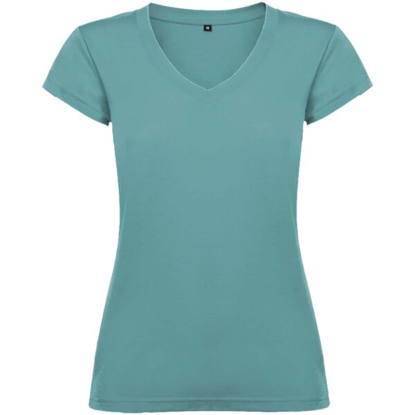 Camiseta de cuello de pico de manga corta para mujer "Victoria" - Imagen 2