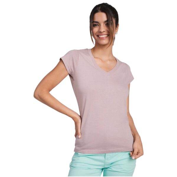 Camiseta de cuello de pico de manga corta para mujer "Victoria" - Imagen 5