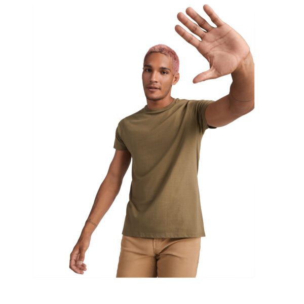 Camiseta de manga corta para hombre algodón orgánico "Breda" - Imagen 5