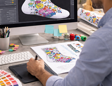 Empremta Barcelona - calcetines personalizados